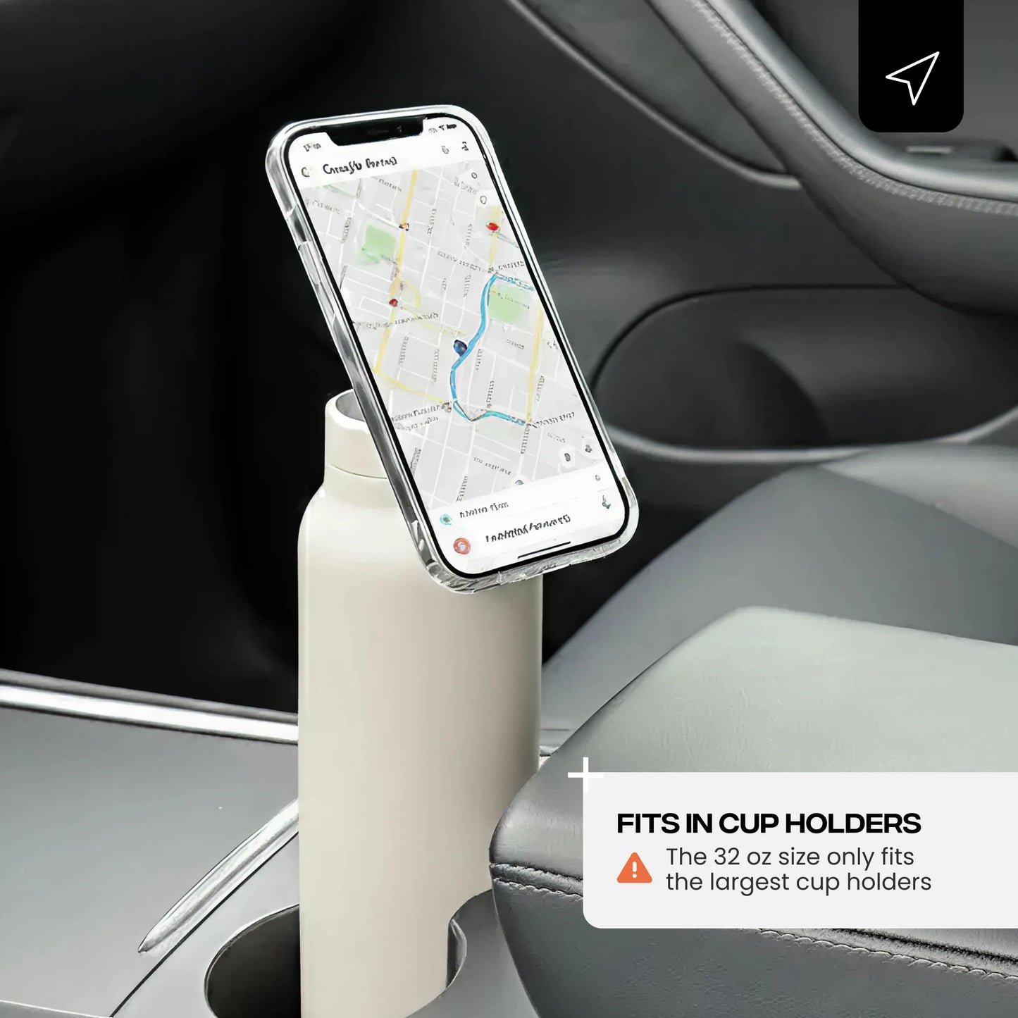 RINGO PRO -Gym Outdoor Activities Water Bottle Magnetic Phone Holder Insulated With Mount Stand For Daily Hydration 710ml